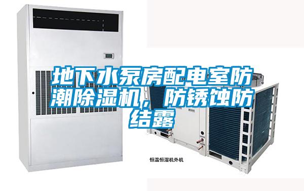 地下水泵房配電室防潮除濕機，防銹蝕防結露