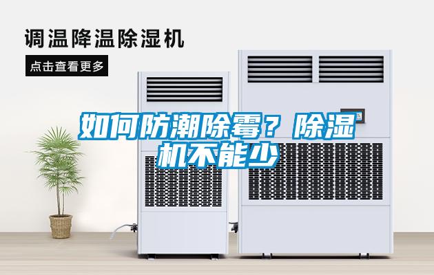 如何防潮除霉？除濕機不能少