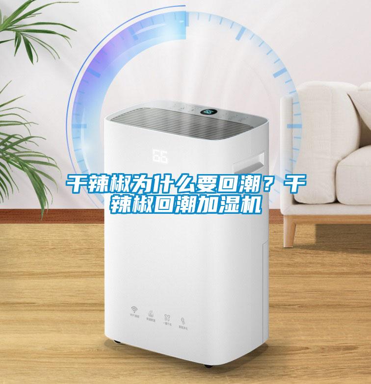 干辣椒為什么要回潮？干辣椒回潮加濕機