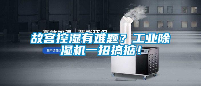 故宮控濕有難題？工業除濕機一招搞掂！