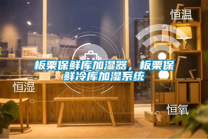 板栗保鮮庫加濕器，板栗保鮮冷庫加濕系統