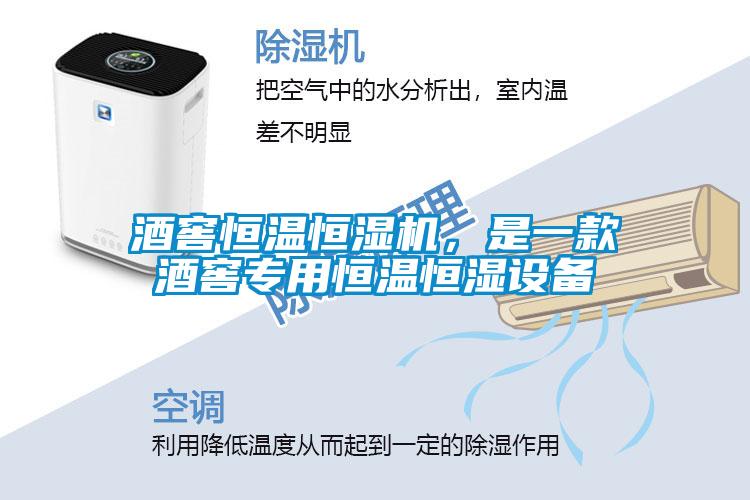 酒窖恒溫恒濕機，是一款酒窖專用恒溫恒濕設備