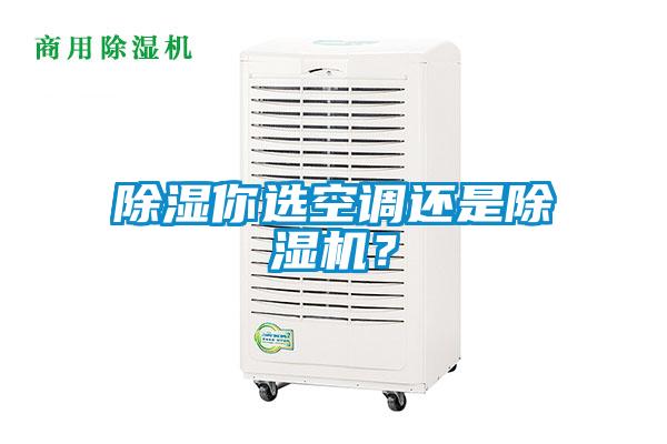 除濕你選空調還是除濕機？