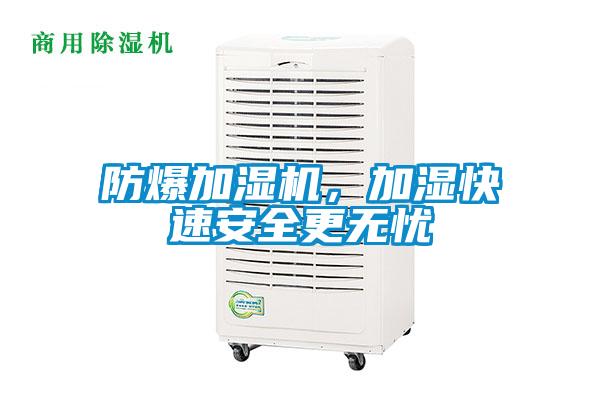 防爆加濕機(jī)，加濕快速安全更無憂