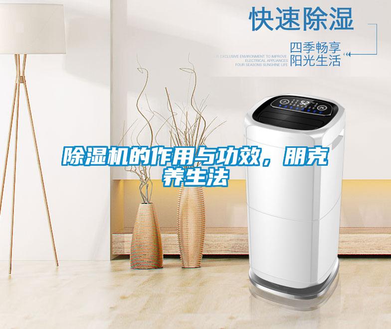 除濕機的作用與功效，朋克養生法