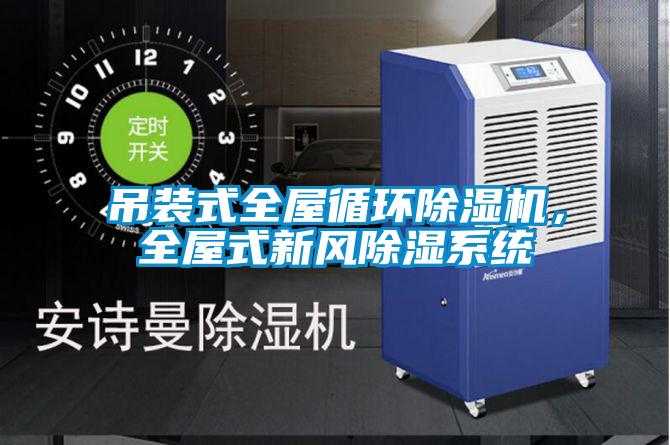 吊裝式全屋循環除濕機，全屋式新風除濕系統