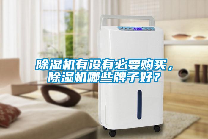 除濕機有沒有必要購買，除濕機哪些牌子好？