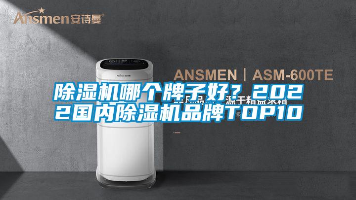 除濕機哪個牌子好？2022國內除濕機品牌TOP10
