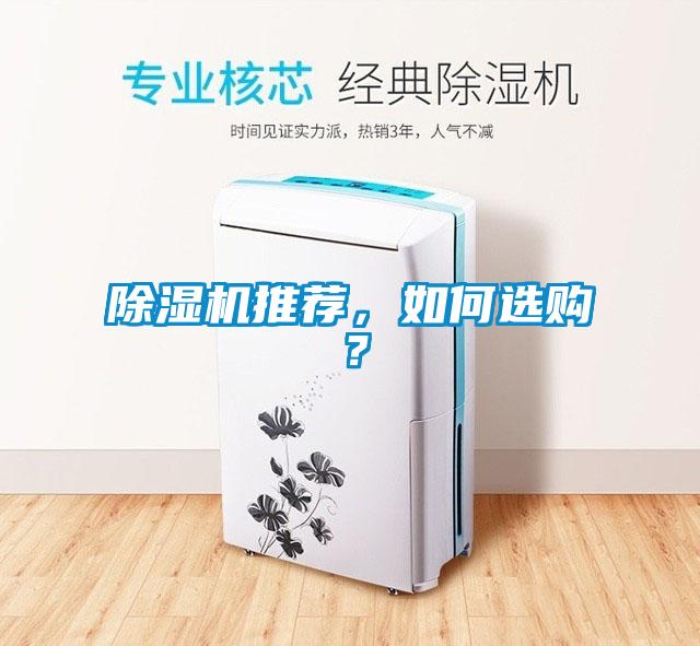 除濕機推薦，如何選購？