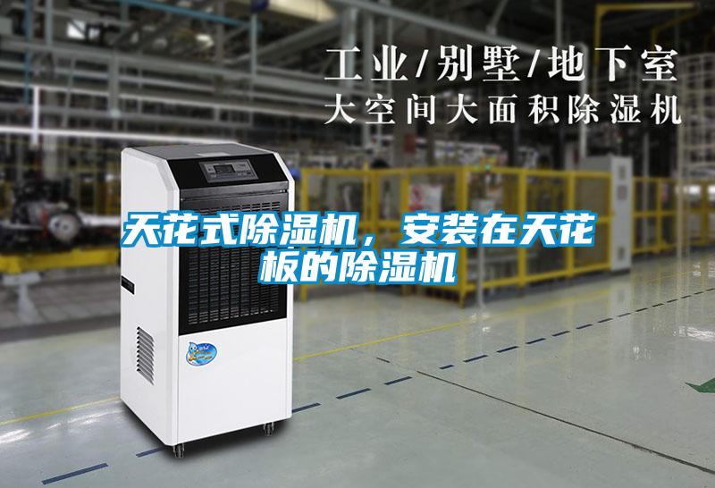 天花式除濕機，安裝在天花板的除濕機