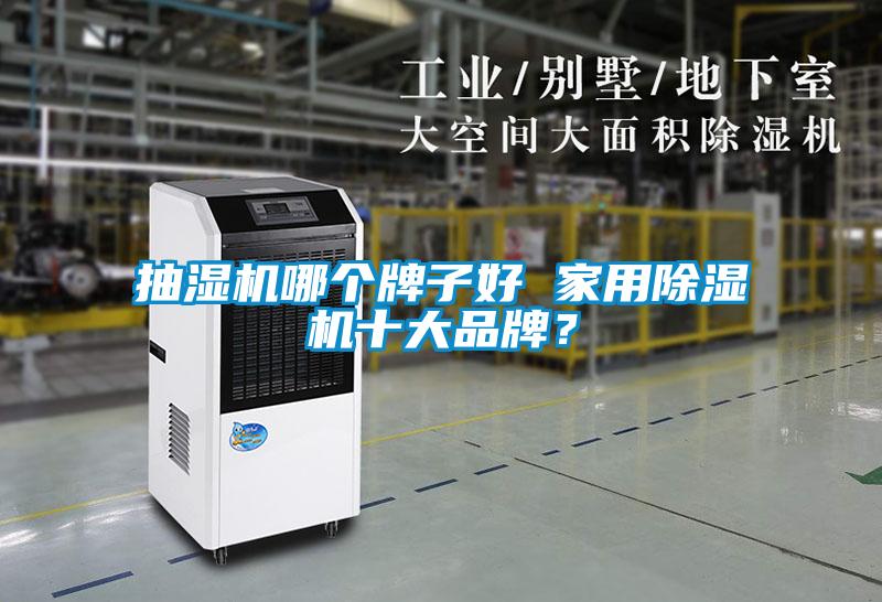 抽濕機哪個牌子好 家用除濕機十大品牌？