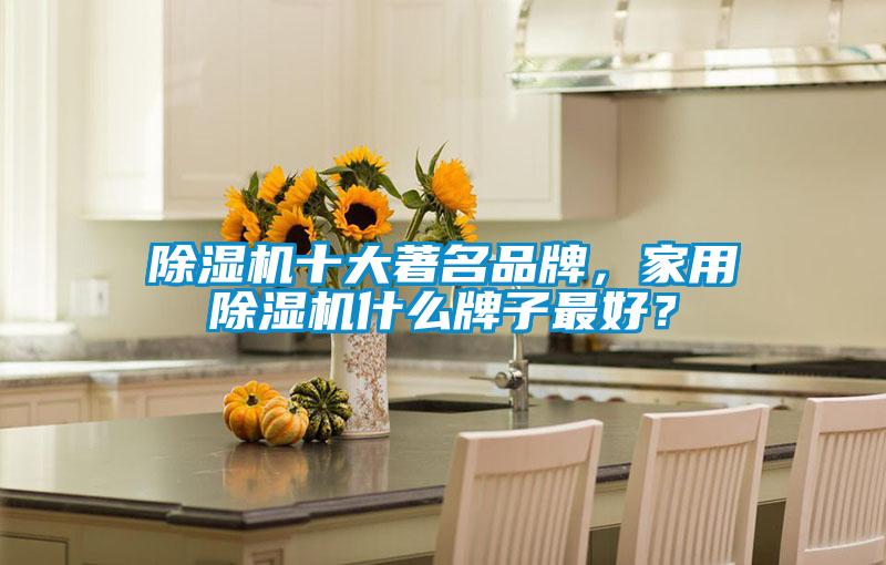 除濕機十大著名品牌，家用除濕機什么牌子最好？