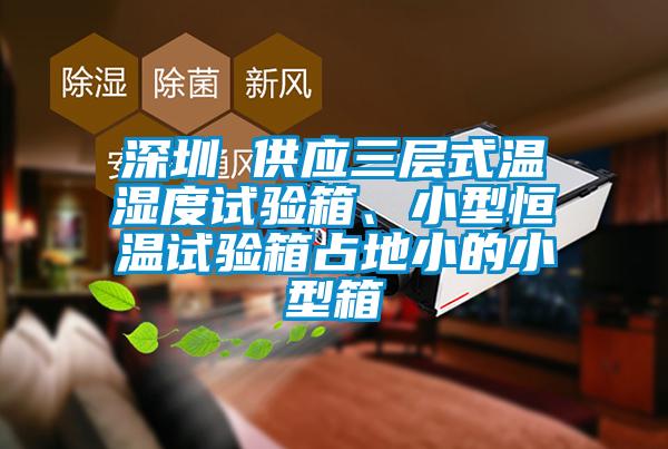 深圳 供應(yīng)三層式溫濕度試驗箱、小型恒溫試驗箱占地小的小型箱