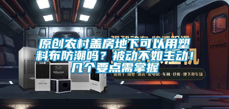 原創農村蓋房地下可以用塑料布防潮嗎？被動不如主動！幾個要點需掌握