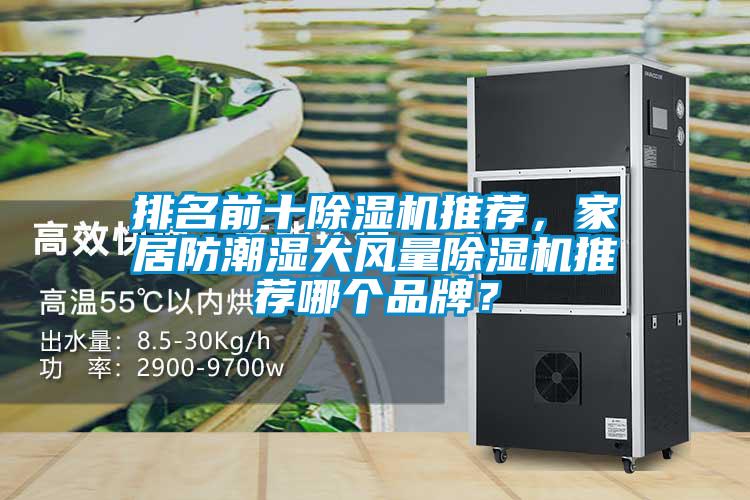 排名前十除濕機推薦，家居防潮濕大風量除濕機推薦哪個品牌？
