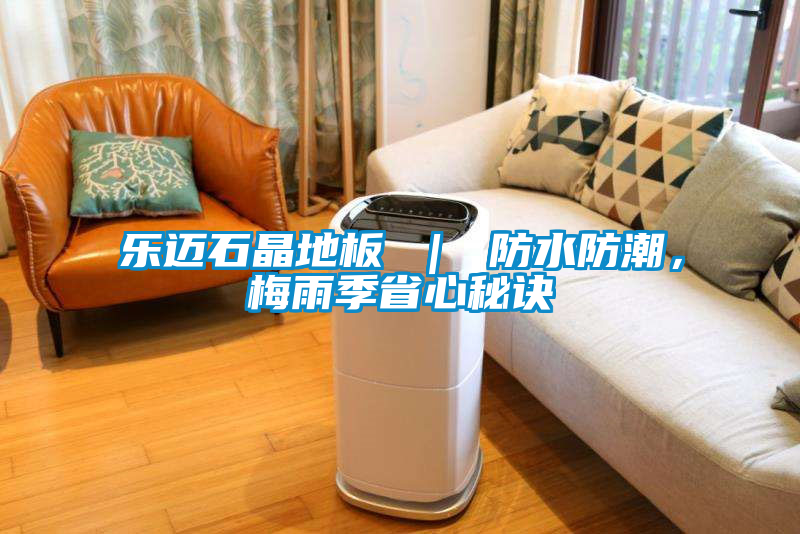 樂邁石晶地板 ｜ 防水防潮，梅雨季省心秘訣