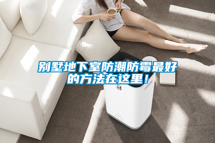 別墅地下室防潮防霉最好的方法在這里！
