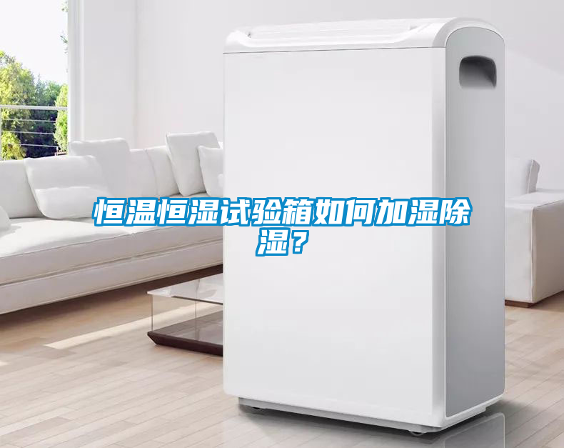 恒溫恒濕試驗箱如何加濕除濕？