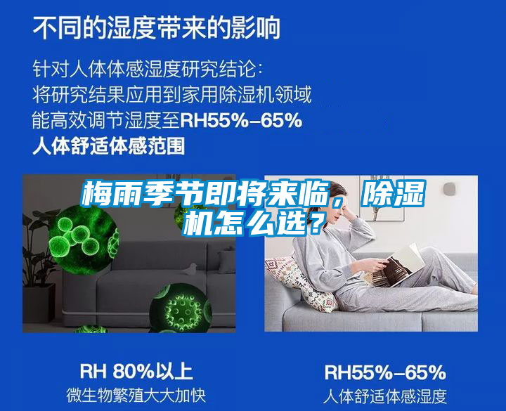 梅雨季節即將來臨，除濕機怎么選？