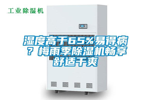 濕度高于65%易得病？梅雨季除濕機暢享舒適干爽