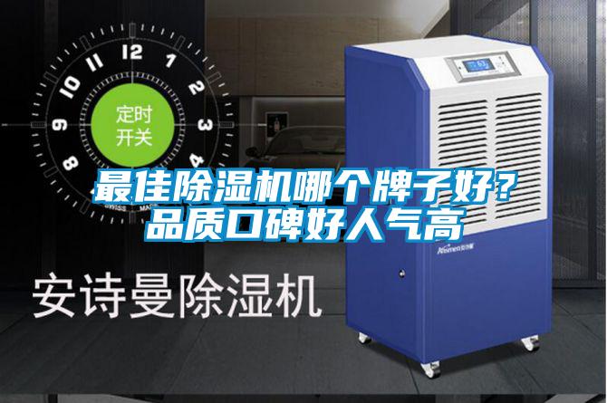 最佳除濕機哪個牌子好？品質口碑好人氣高