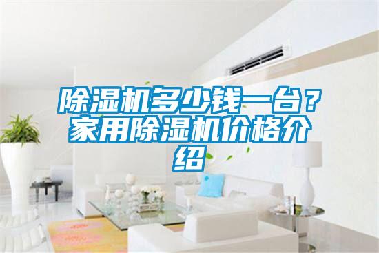 除濕機(jī)多少錢一臺(tái)？家用除濕機(jī)價(jià)格介紹
