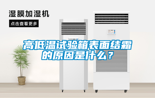 高低溫試驗箱表面結(jié)霜的原因是什么？