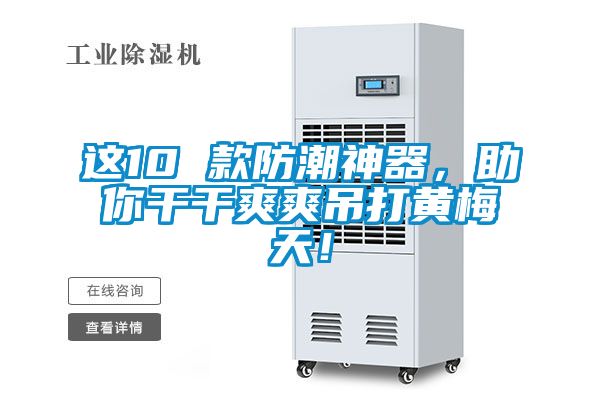 這10 款防潮神器，助你干干爽爽吊打黃梅天！