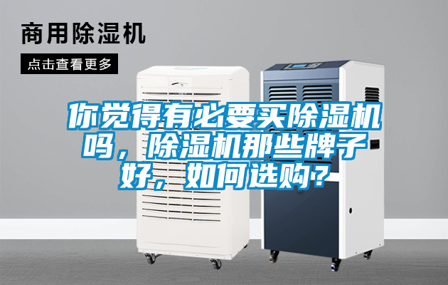 你覺(jué)得有必要買(mǎi)除濕機(jī)嗎，除濕機(jī)那些牌子好，如何選購(gòu)？