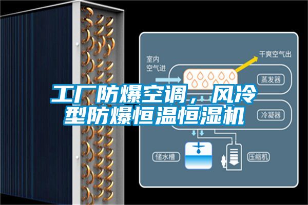 工廠防爆空調(diào)，風(fēng)冷型防爆恒溫恒濕機(jī)