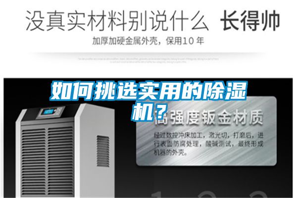如何挑選實用的除濕機？