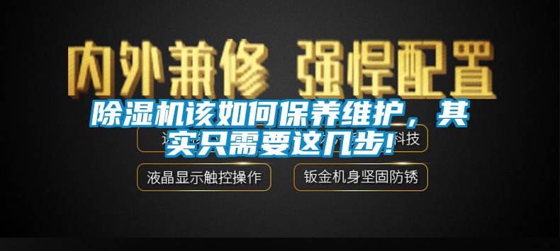 除濕機該如何保養(yǎng)維護，其實只需要這幾步!